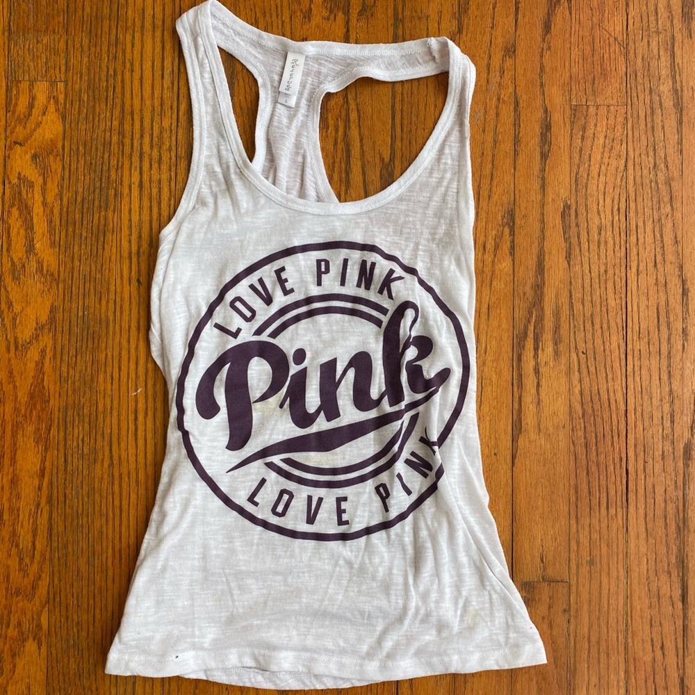 Athletic PINK tank top!